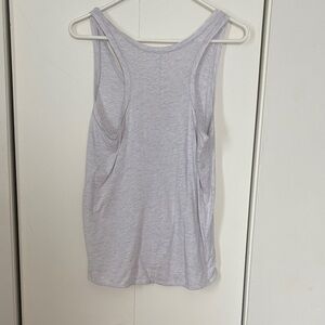Lululemon Athletica Light Gray Tank Top